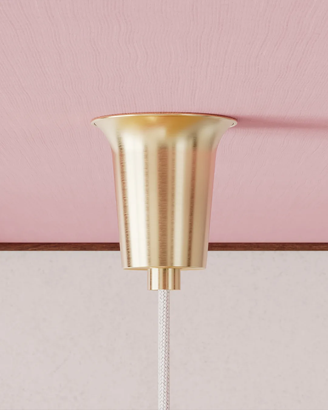 PH 3/3 hanglamp Limited Edition, Messing-opaalglas Louis Poulsen