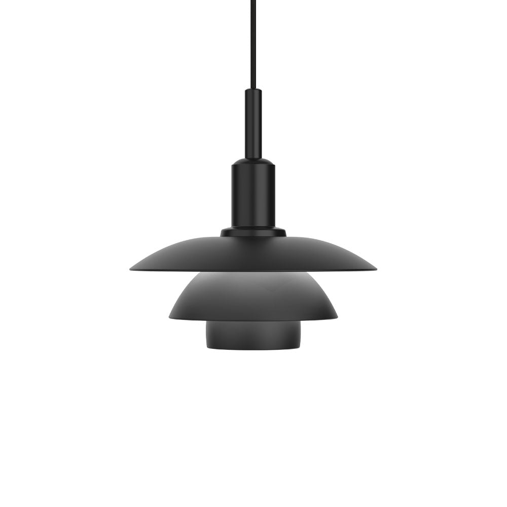 Louis Poulsen PH 3/3 hanglamp Zwart, metaal