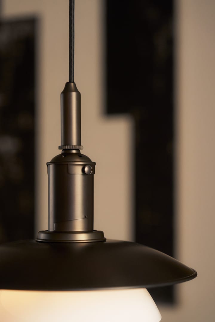 PH 3/3 Luna hanglamp, Aged brass-opaalglas Louis Poulsen