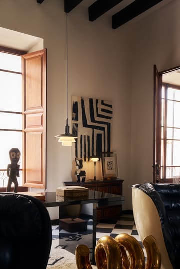 PH 3/3 Luna hanglamp - Aged brass-opaalglas - Louis Poulsen