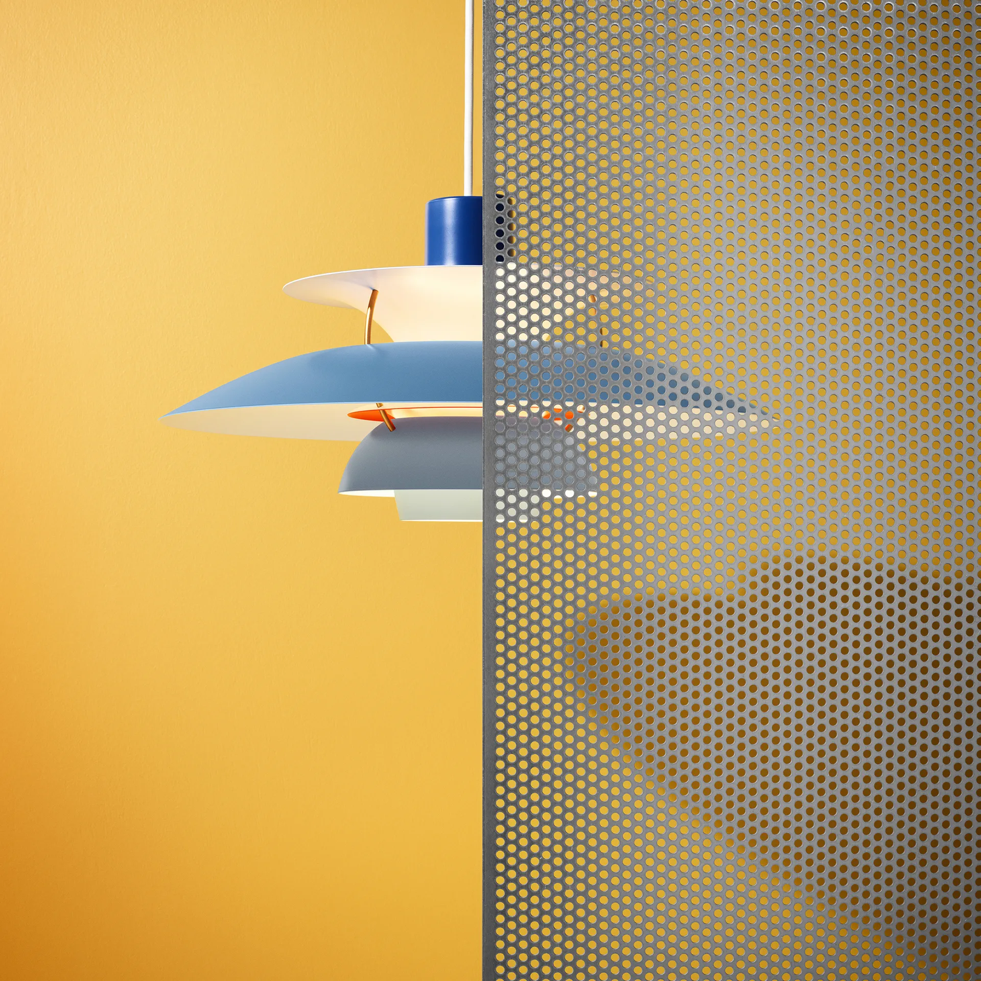 PH 5 hanglamp, Ø300, Blauw Louis Poulsen