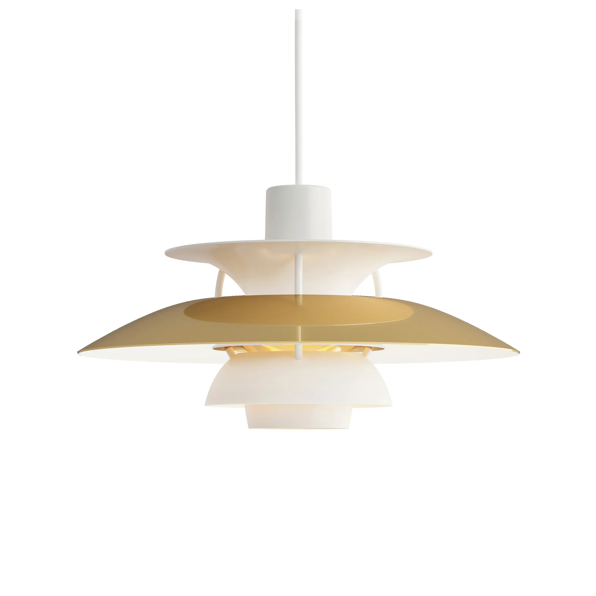 PH 5 hanglamp, Ø300, Messing Louis Poulsen