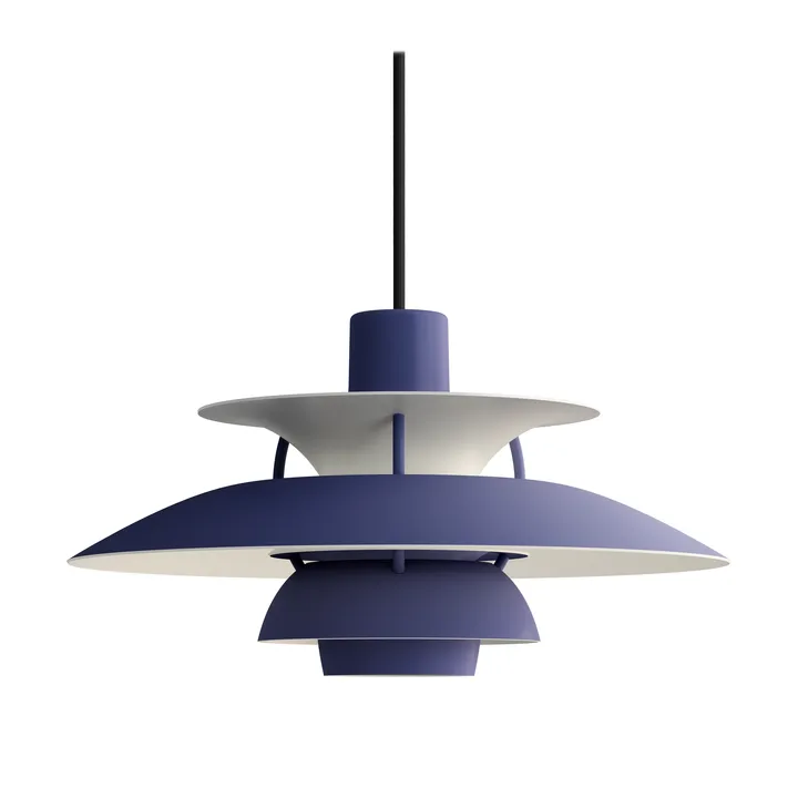 PH 5 hanglamp - Ø300, Monochrom dusty indigo - Louis Poulsen
