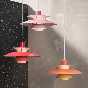 PH 5 hanglamp - Ø300, Oranje - Louis Poulsen