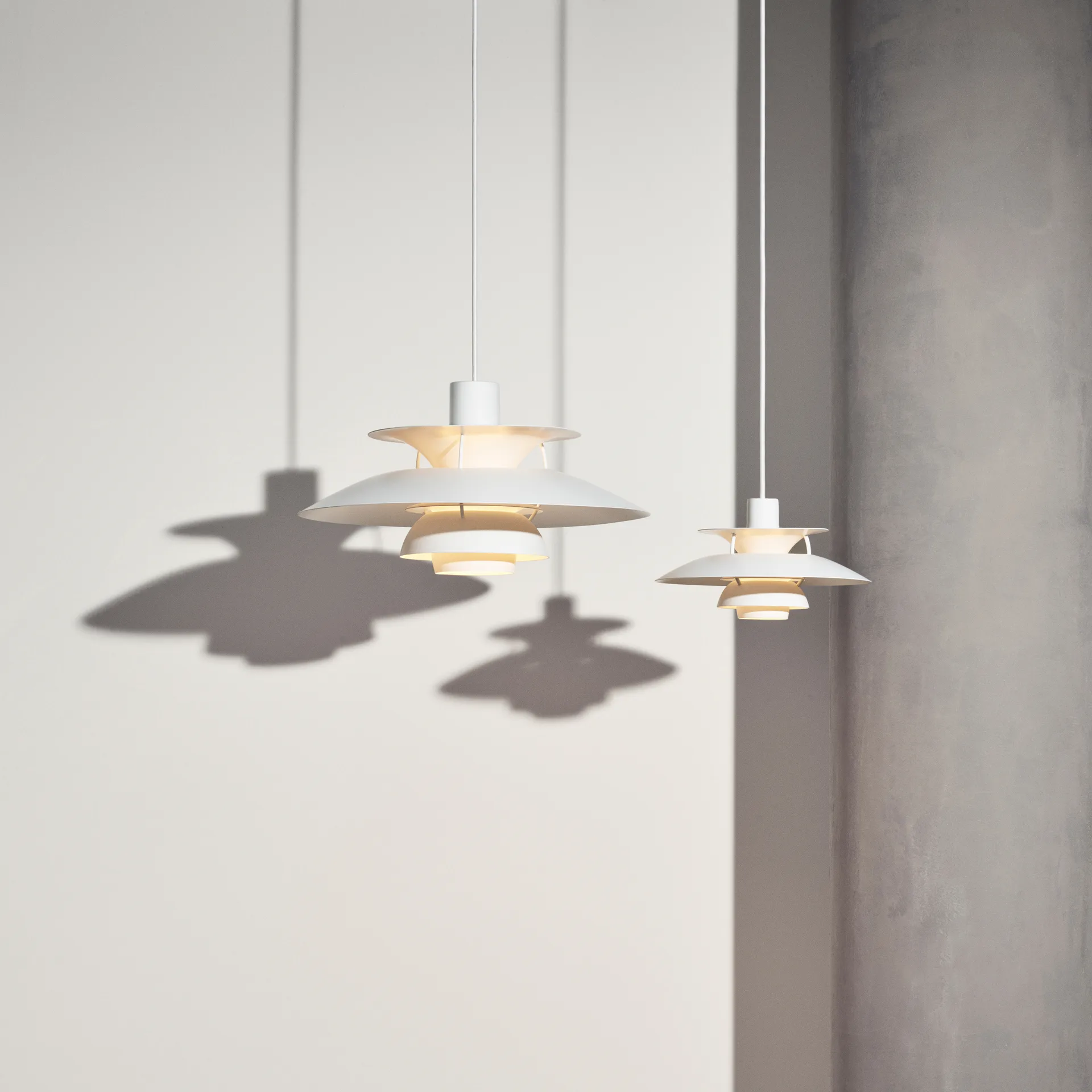PH 5 hanglamp, Ø300, Wit Louis Poulsen