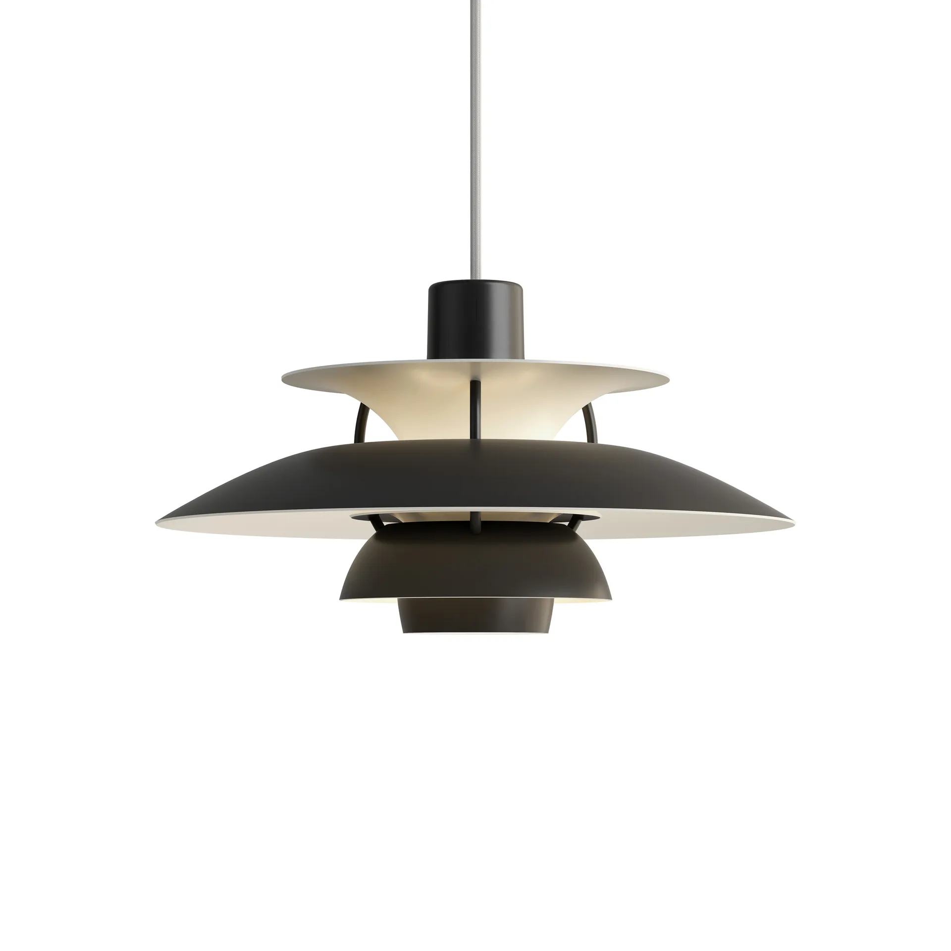 PH 5 hanglamp, Ø300, Zwart Louis Poulsen