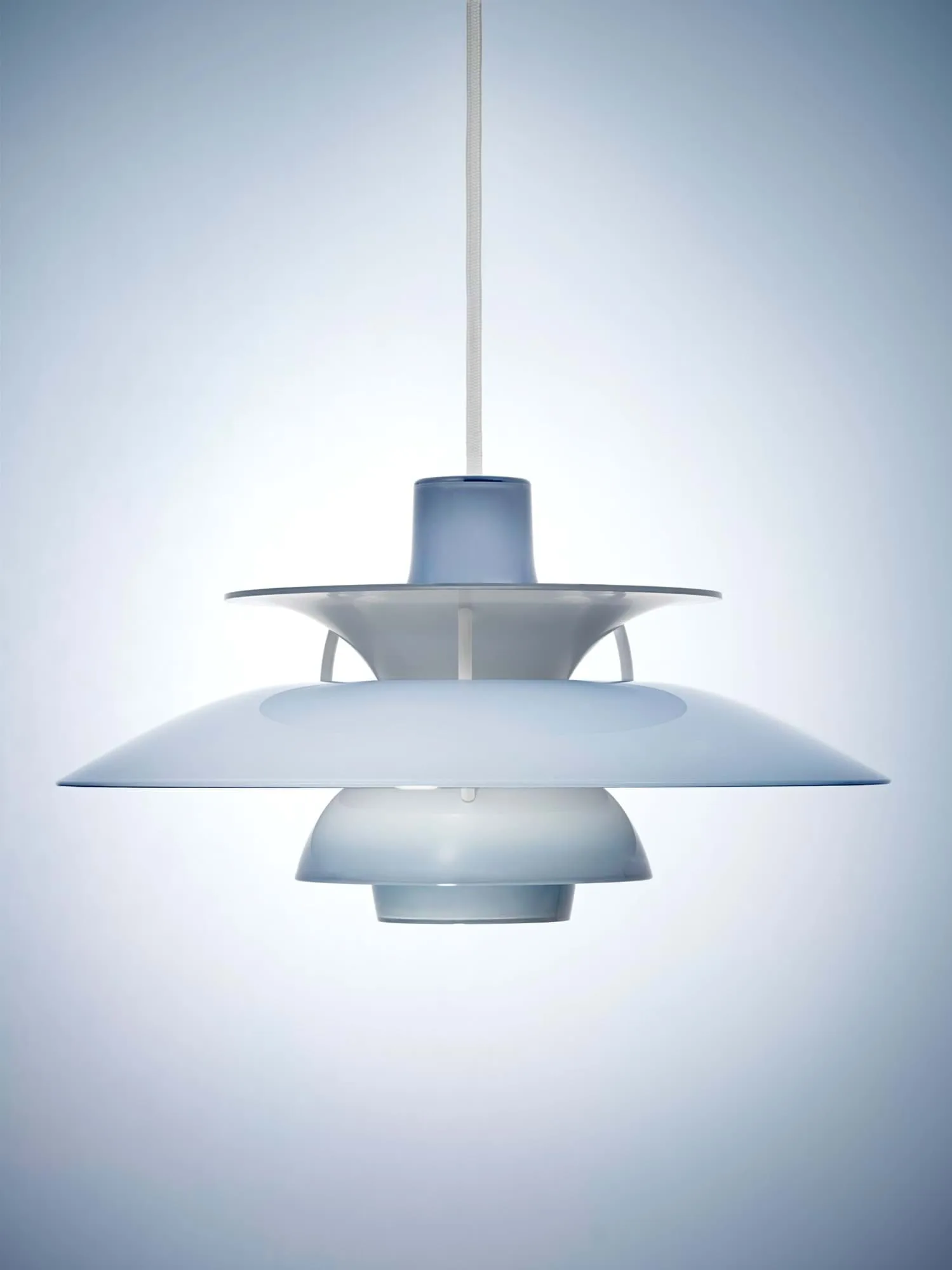 PH 5 hanglamp Ø32 cm, Opal pale blue Louis Poulsen