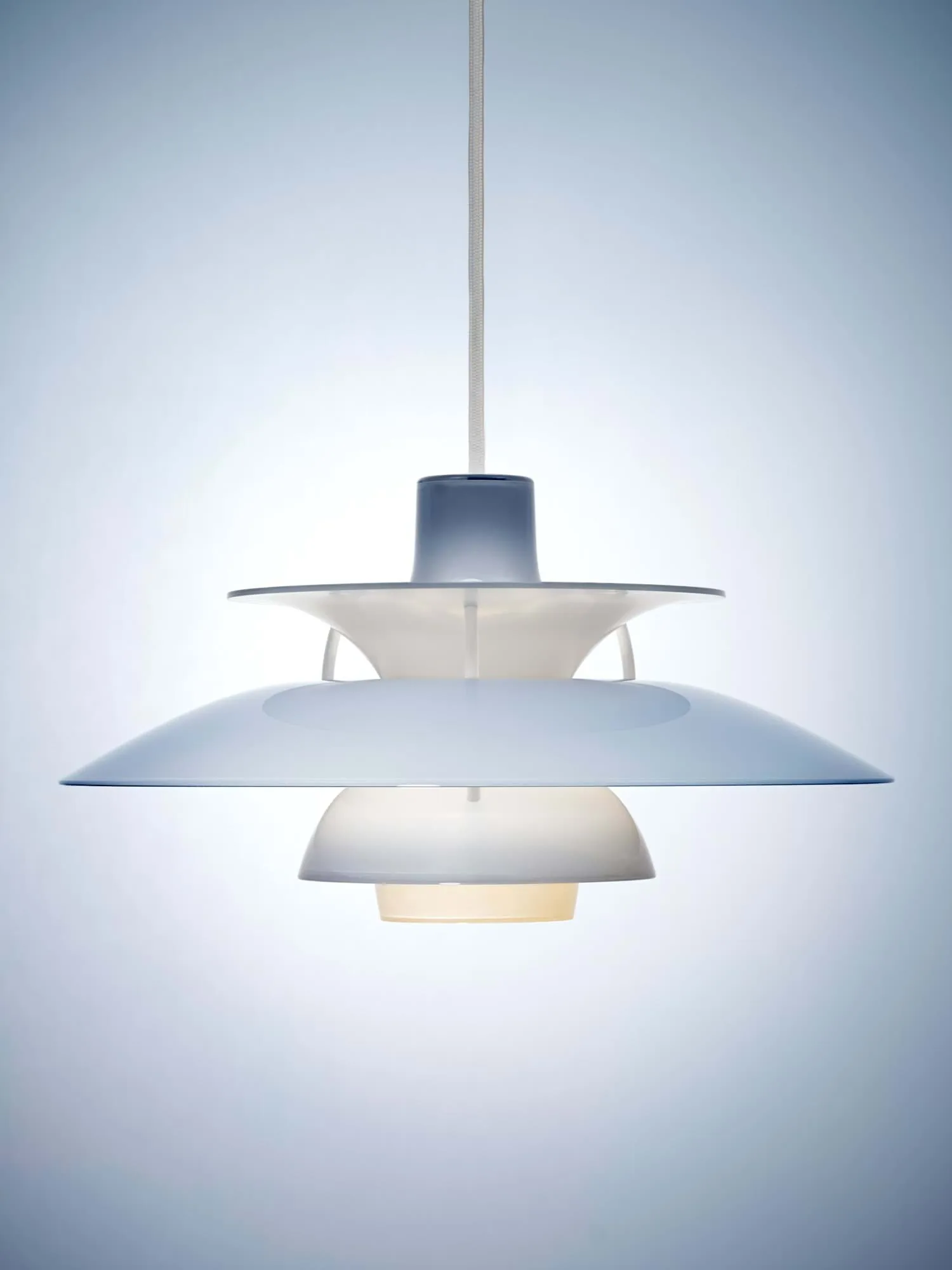 PH 5 hanglamp Ø32 cm, Opal pale blue Louis Poulsen