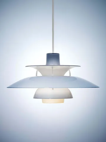 PH 5 hanglamp - Ø320, Opal pale blue - Louis Poulsen
