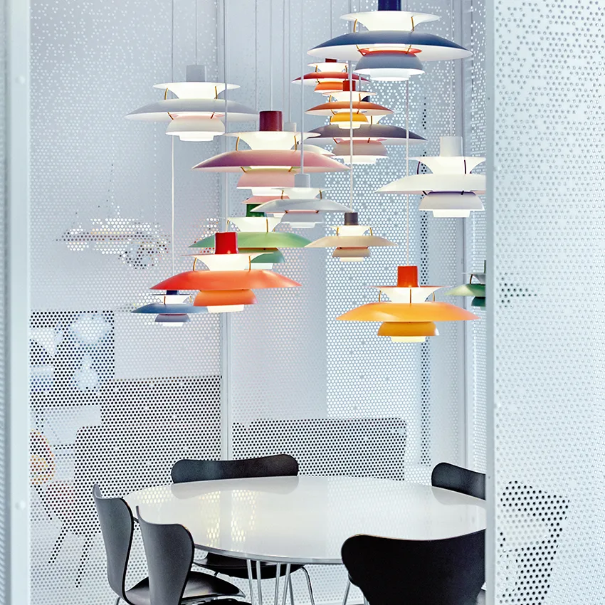 PH 5 hanglamp, Ø500, Grijs Louis Poulsen