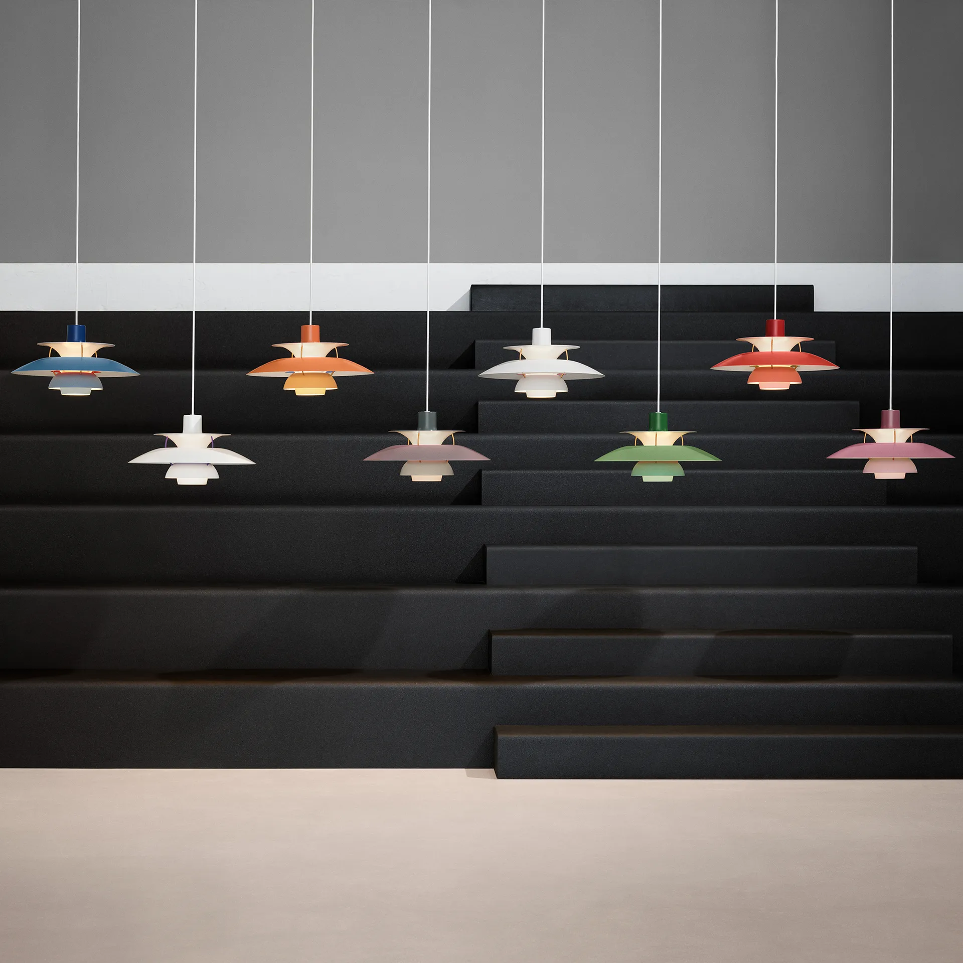 PH 5 hanglamp, Ø500, Groen Louis Poulsen