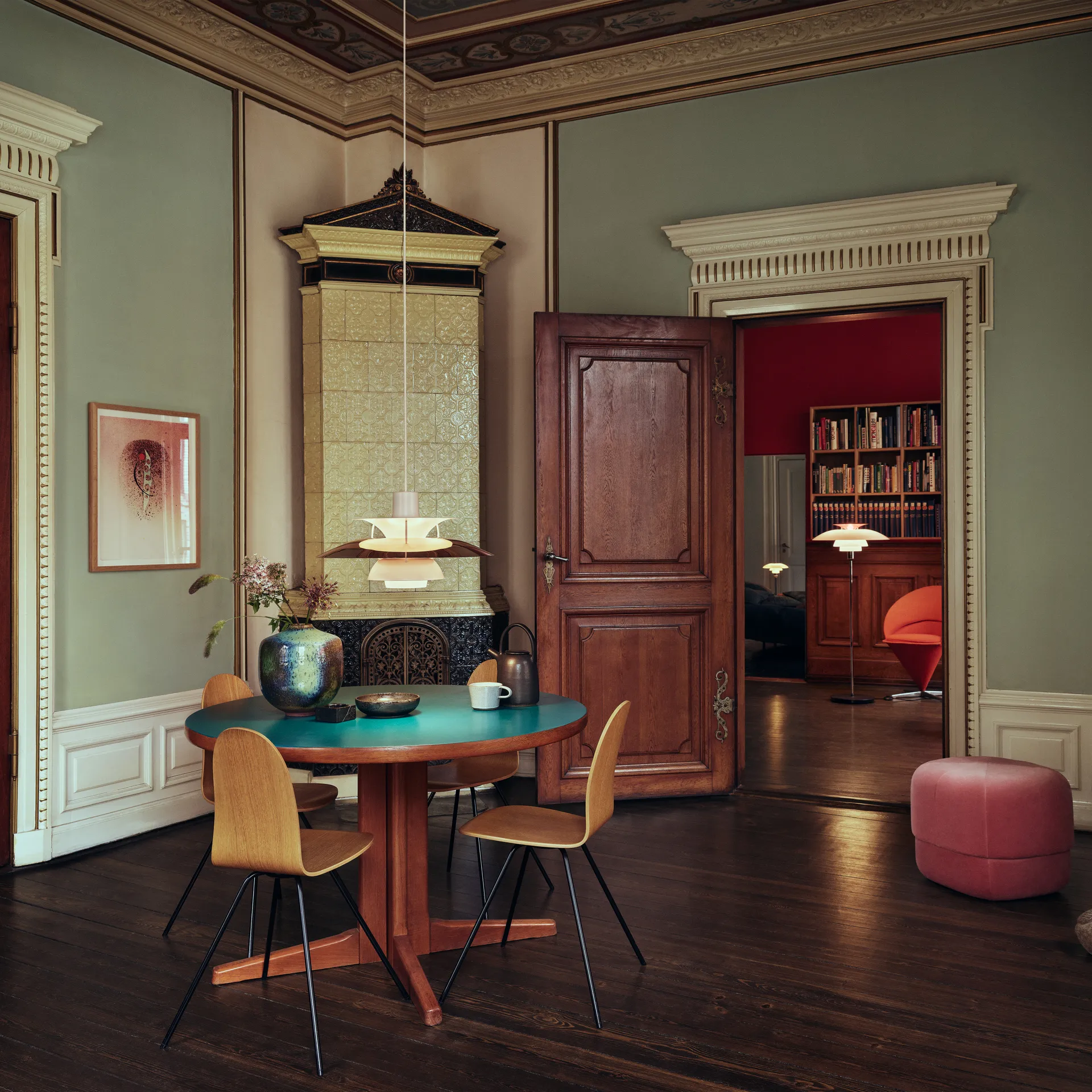 PH 5 hanglamp, Ø500, Koper Louis Poulsen