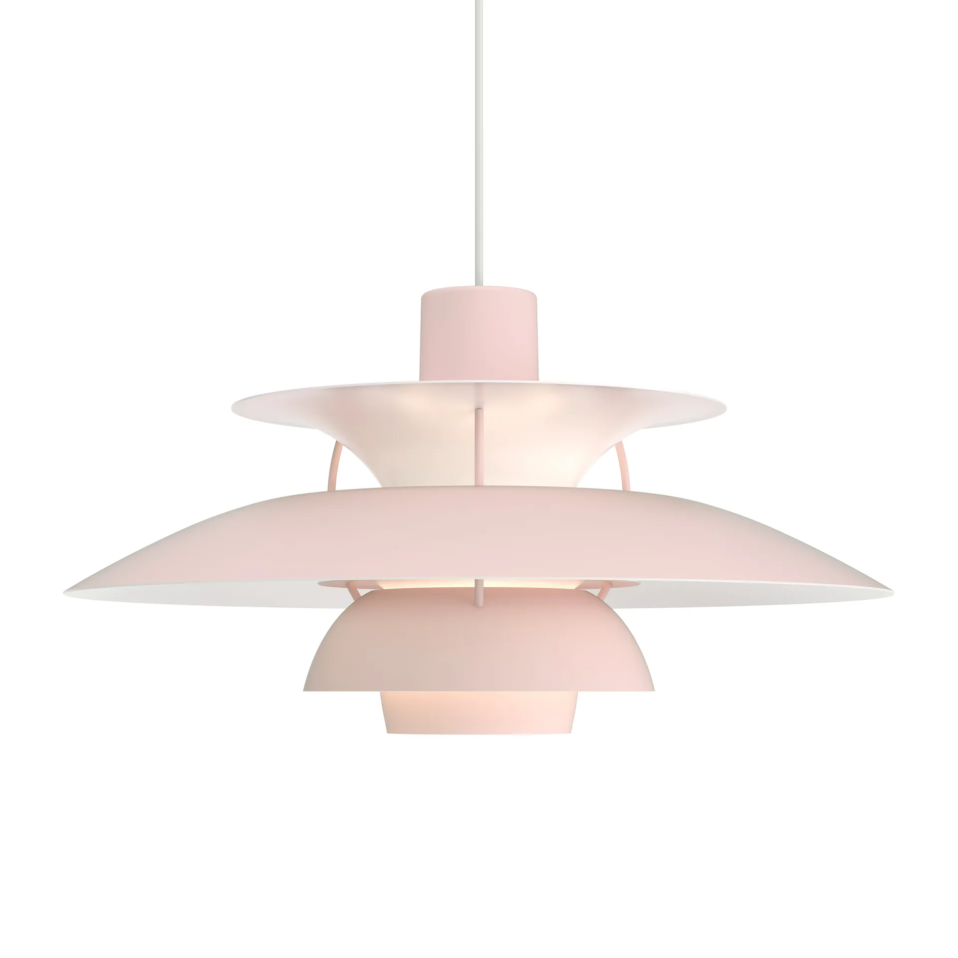 PH 5 hanglamp, Ø500, Lichtroze Louis Poulsen