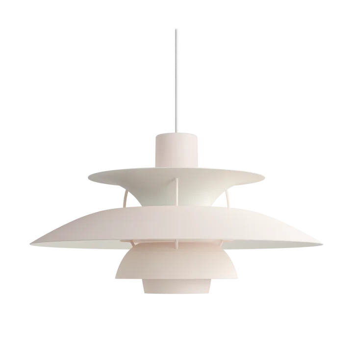 PH 5 hanglamp - Ø500, Monochrom pale blush - Louis Poulsen