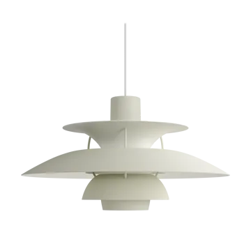 PH 5 hanglamp - Ø500, Monochrom pale pewter - Louis Poulsen