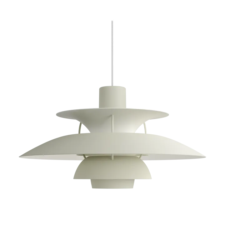 PH 5 hanglamp - Ø500, Monochrom pale pewter - Louis Poulsen