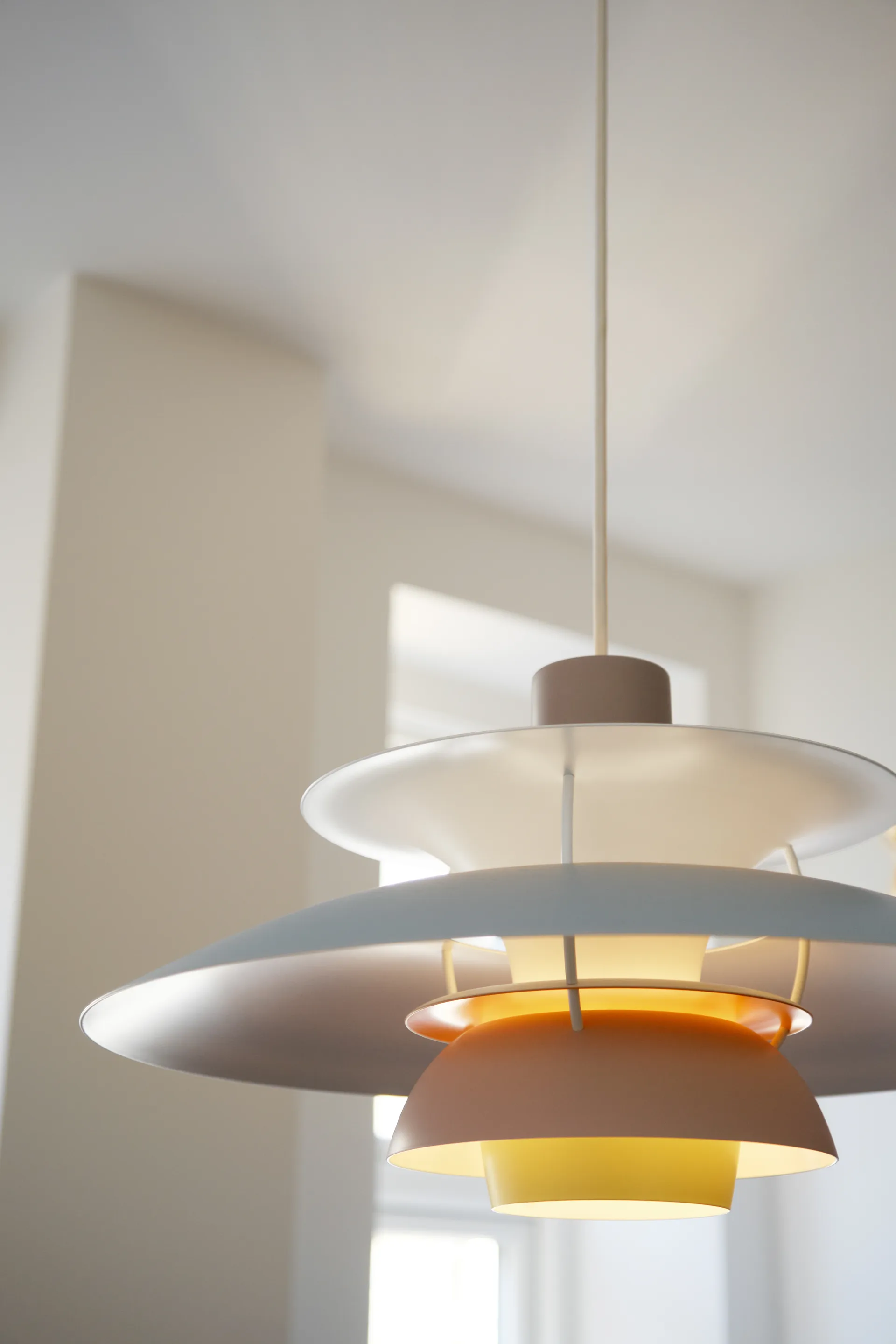 PH 5 hanglamp, Ø500, Pastel-oestergrijs-blauw-roze Louis Poulsen