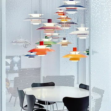 PH 5 hanglamp - Ø500, Rood - Louis Poulsen