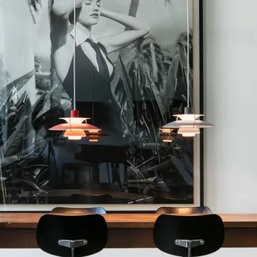 PH 5 hanglamp - Ø500, Rood - Louis Poulsen