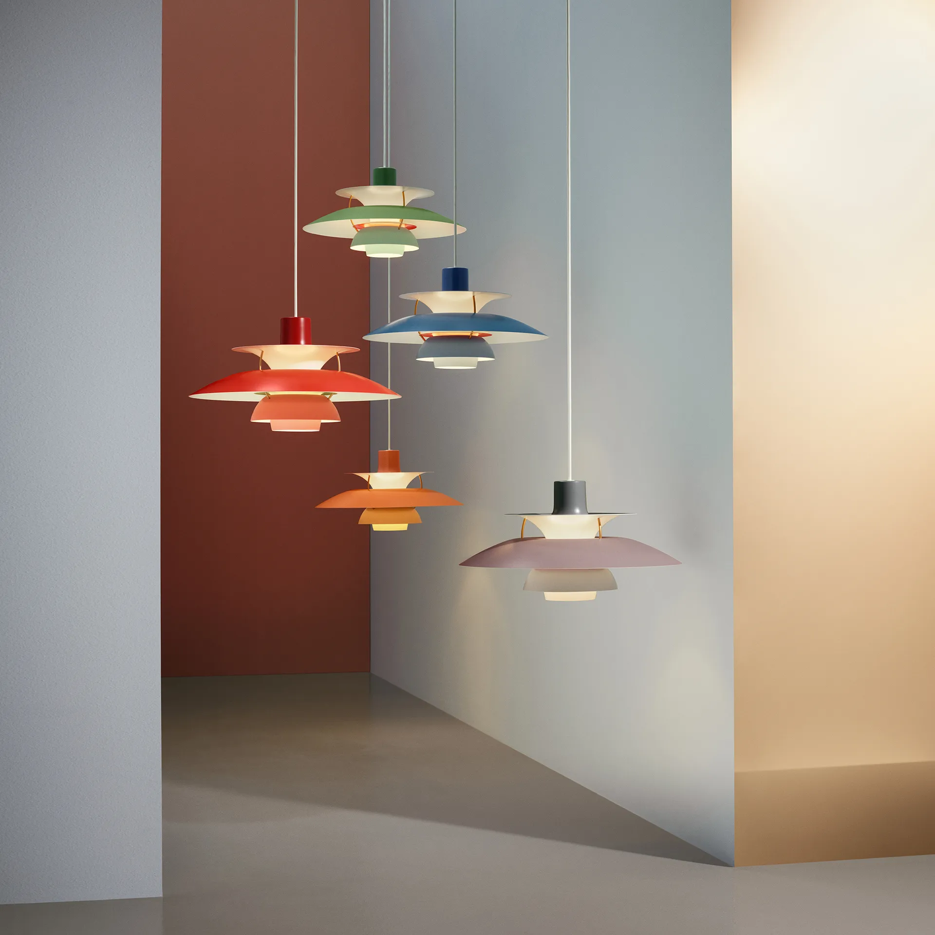 PH 5 hanglamp, Ø500, Roze Louis Poulsen