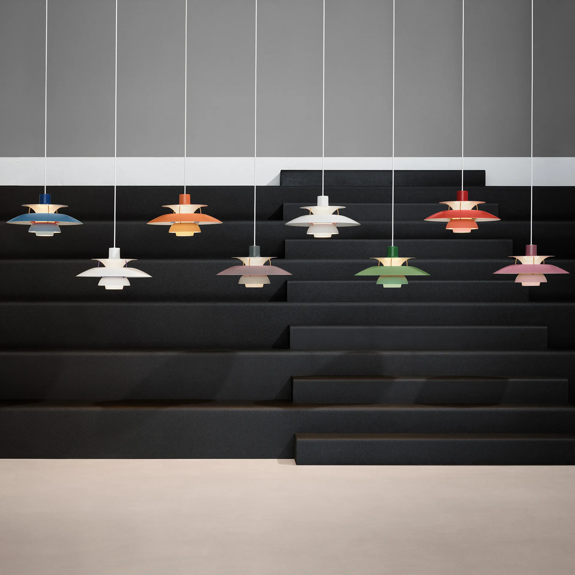 PH 5 hanglamp, Ø500, Roze Louis Poulsen