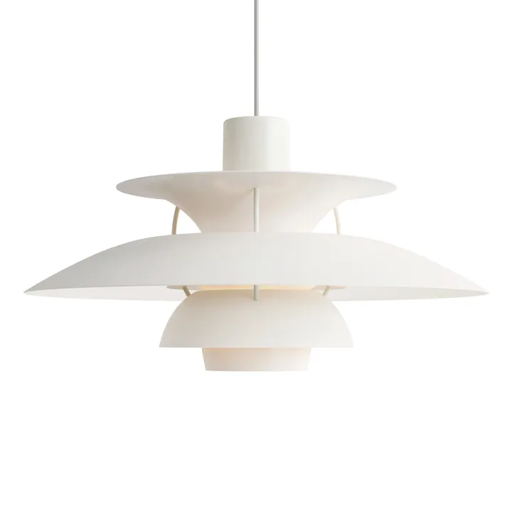 PH 5 hanglamp - Ø500, Wit - Louis Poulsen