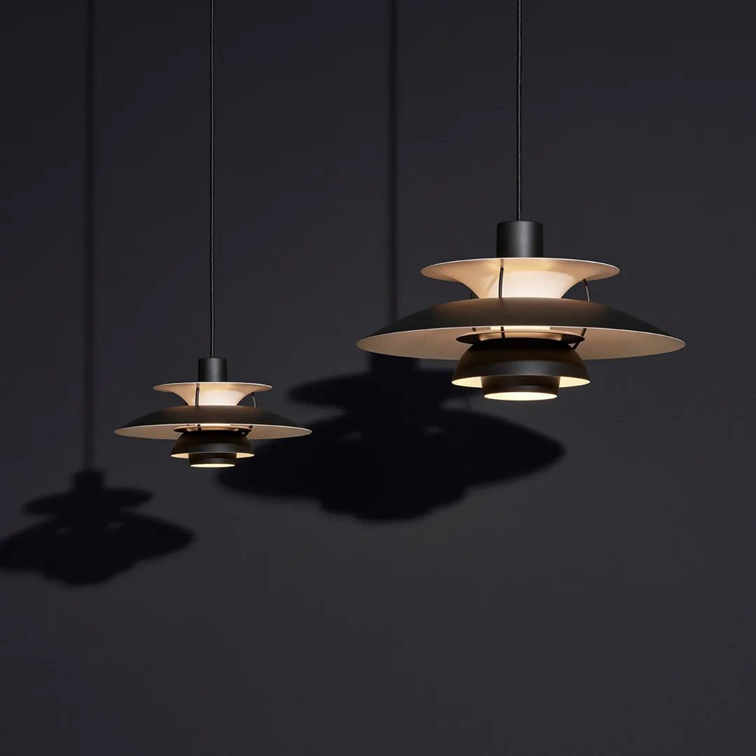 PH 5 hanglamp, Ø500, Zwart Louis Poulsen