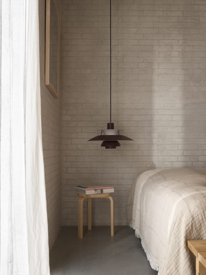 PH 5 hanglamp monochroom, Burgundy Louis Poulsen