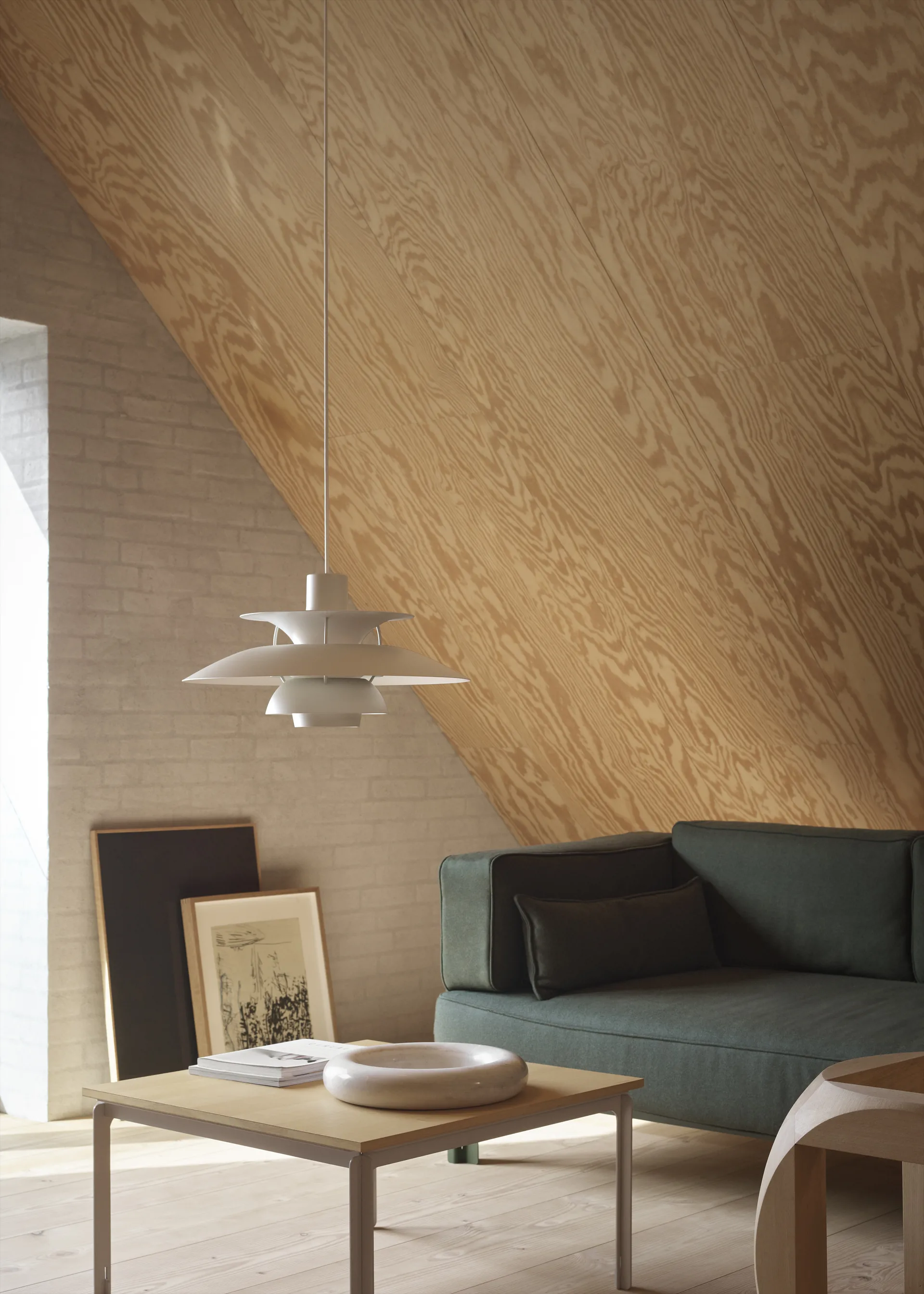 PH 5 hanglamp monochroom, Pale pewter Louis Poulsen