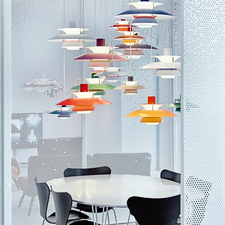 PH 5 hanglamp, Rood Louis Poulsen
