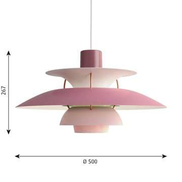 PH 5 hanglamp - Roze - Louis Poulsen