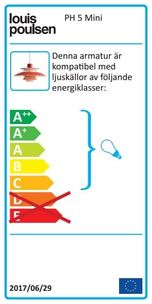 PH 5 MINI hanglamp, Klassiek wit Louis Poulsen