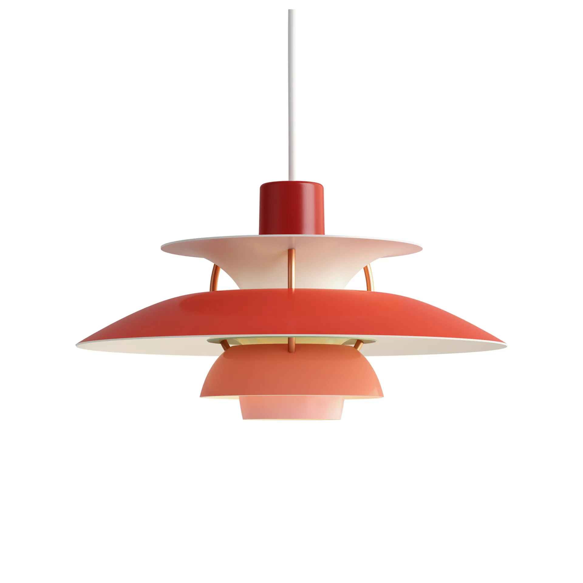 PH 5 MINI hanglamp, Rood Louis Poulsen