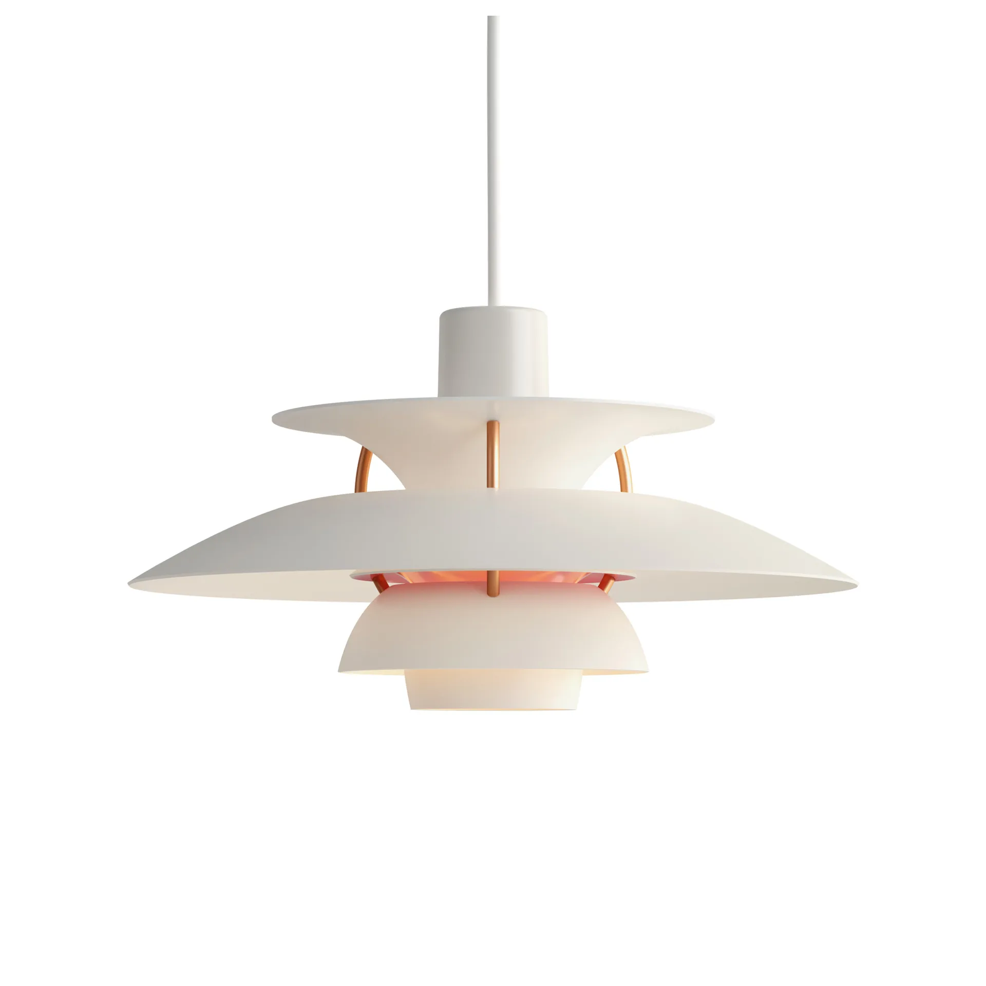 PH 5 MINI hanglamp, Wit moderne Louis Poulsen