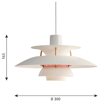 PH 5 MINI hanglamp - Wit moderne - Louis Poulsen