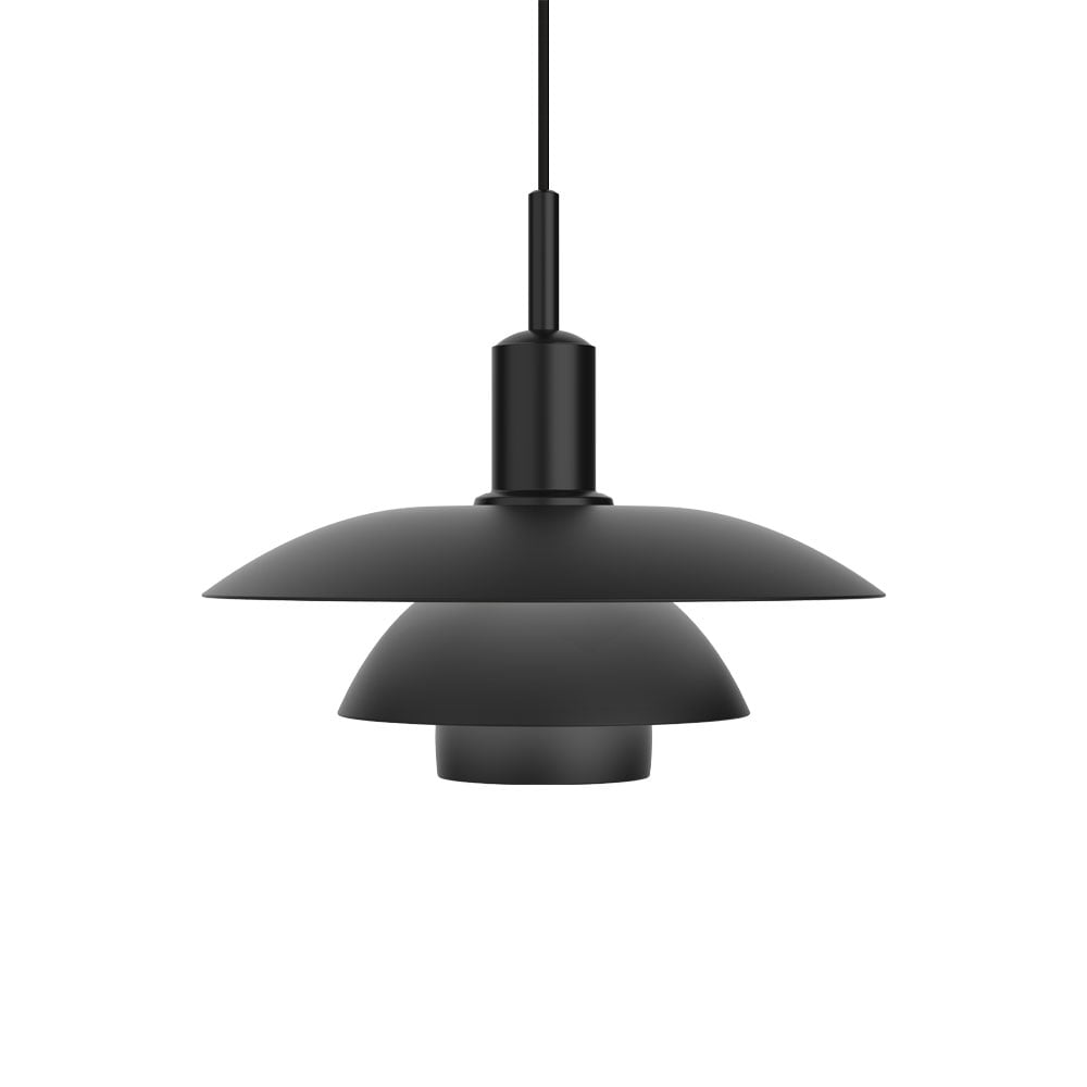 Louis Poulsen PH 5/5 LED hanglamp Zwart, metaal