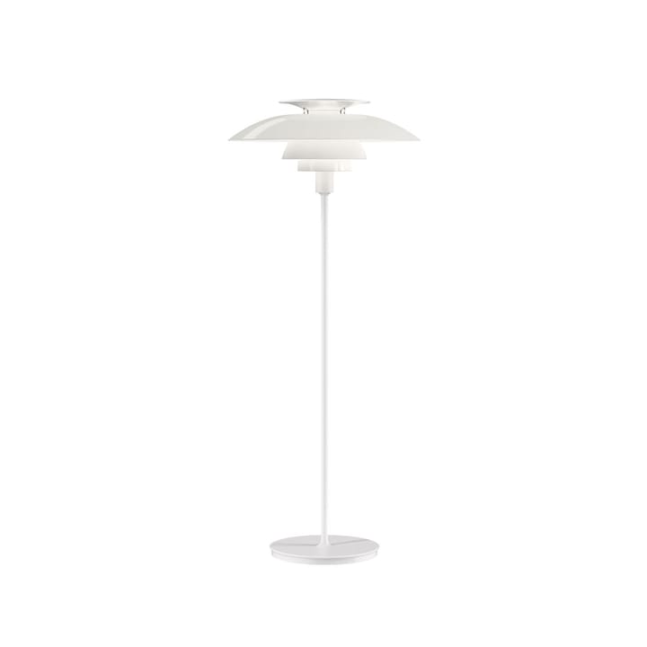 PH 80 dimbaar vloerlamp - Wit-wit opaalglas - Louis Poulsen