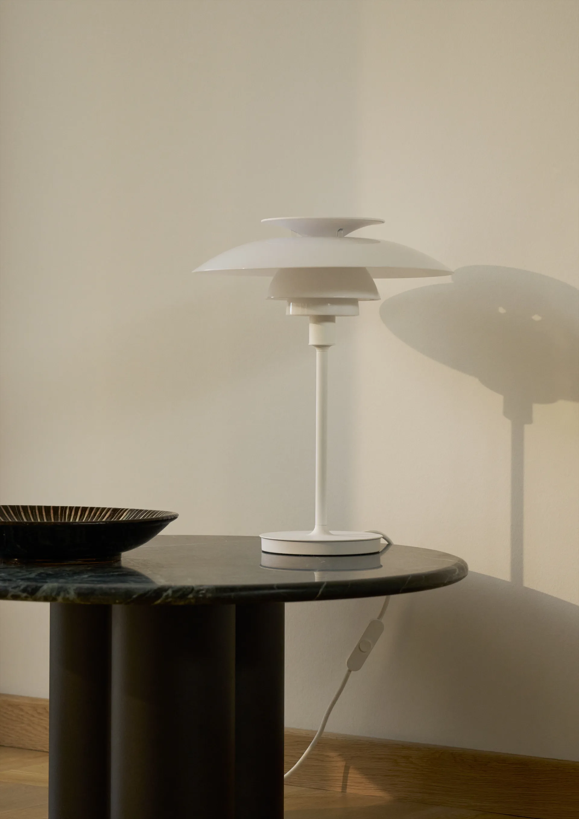 PH 80 tafellamp, Wit opaal, wit Louis Poulsen