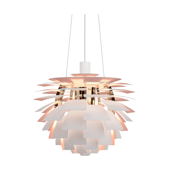 PH Artichoke Anniversary edition hanglamp, Matte white-pale rose Ø48 cm Louis Poulsen