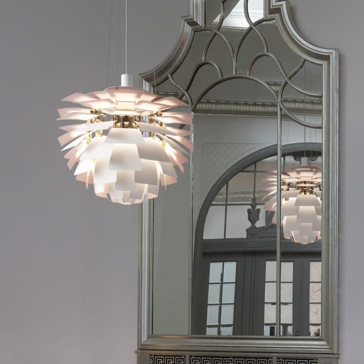 PH Artichoke Anniversary edition hanglamp, Matte white-pale rose Ø48 cm Louis Poulsen