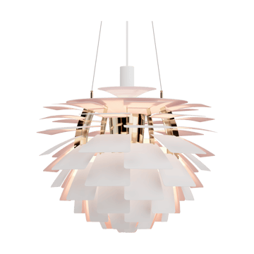 PH Artichoke Anniversary edition hanglamp - Matte white-pale rose Ø60 cm - Louis Poulsen