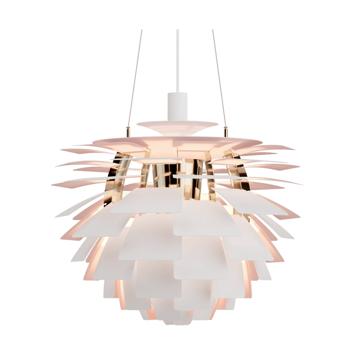 PH Artichoke Anniversary edition hanglamp, Matte white-pale rose Ø60 cm Louis Poulsen