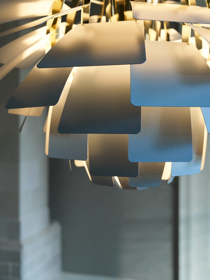 PH Artichoke hanglamp Ø48 cm, Dusty blue-brass metallised Louis Poulsen