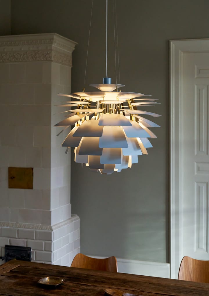 PH Artichoke hanglamp Ø48 cm, Dusty blue-brass metallised Louis Poulsen