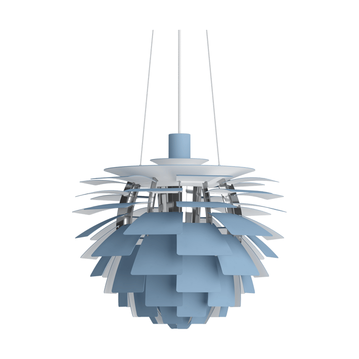PH Artichoke hanglamp Ø48 cm - Dusty blue-high lustre chrome plated - Louis Poulsen