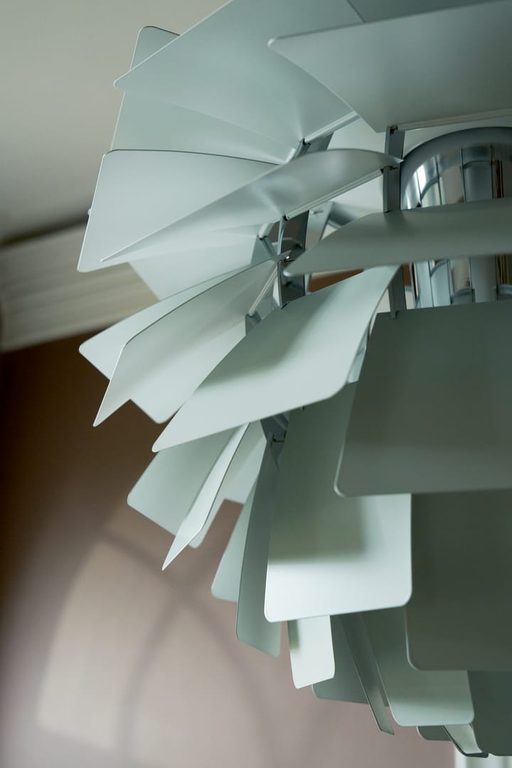 PH Artichoke hanglamp Ø48 cm, Dusty green-high lustre chrome plated Louis Poulsen