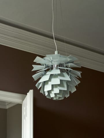 PH Artichoke hanglamp Ø48 cm - Dusty green-high lustre chrome plated - Louis Poulsen