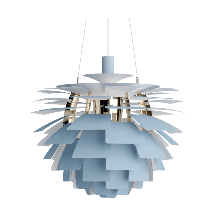 PH Artichoke hanglamp Ø60 cm - Dusty blue-brass metallised - Louis Poulsen