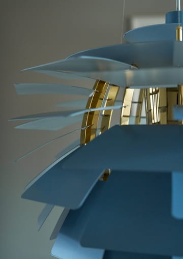 PH Artichoke hanglamp Ø60 cm - Dusty blue-brass metallised - Louis Poulsen