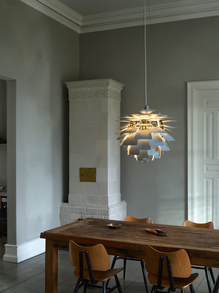 PH Artichoke hanglamp Ø60 cm, Dusty blue-brass metallised Louis Poulsen